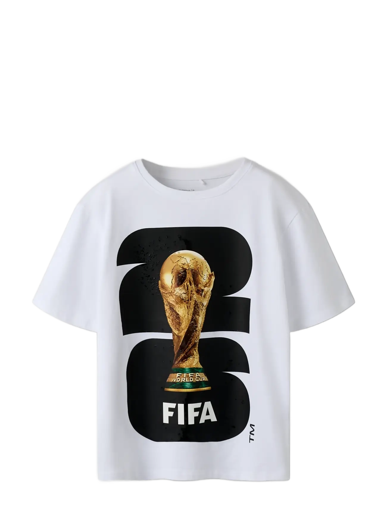 name it - NKMMALLE FIFA SS NREG TOP OUS - sportoberteile - bright white - 2