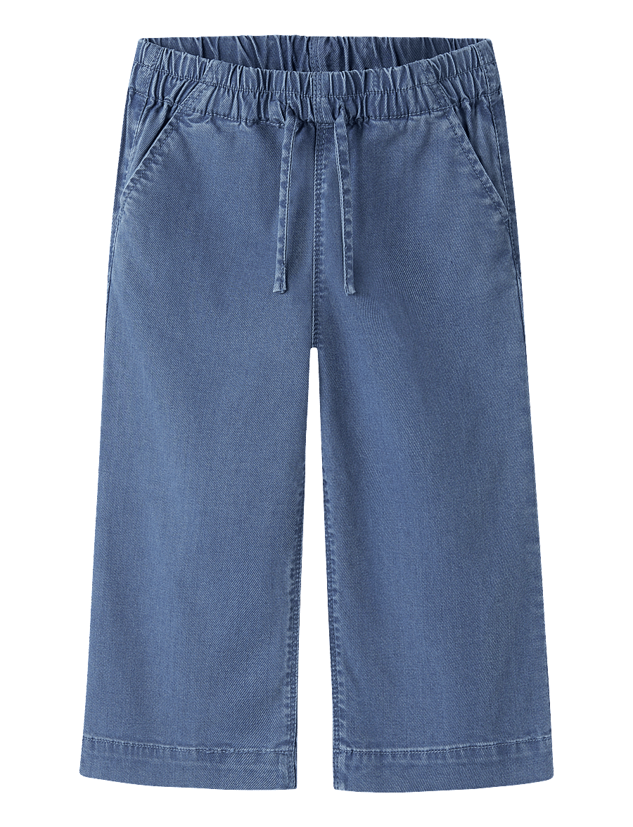 name it - NMFBELLA WIDE PULL UP JEANS 4468-YB - medium blue denim - 0