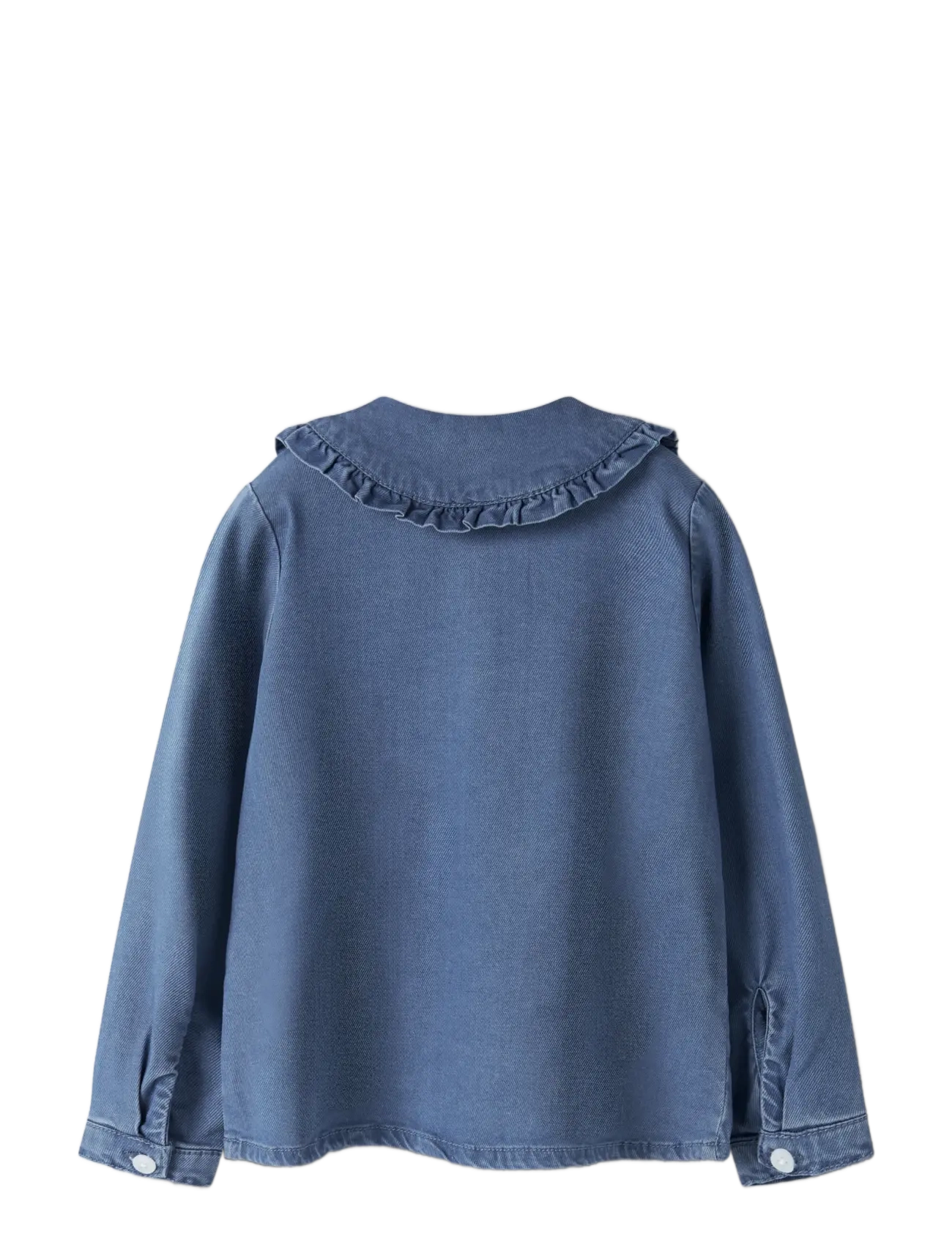 name it - NMFLUNA LS DNM SHIRT 4468-YB - medium blue denim - 1