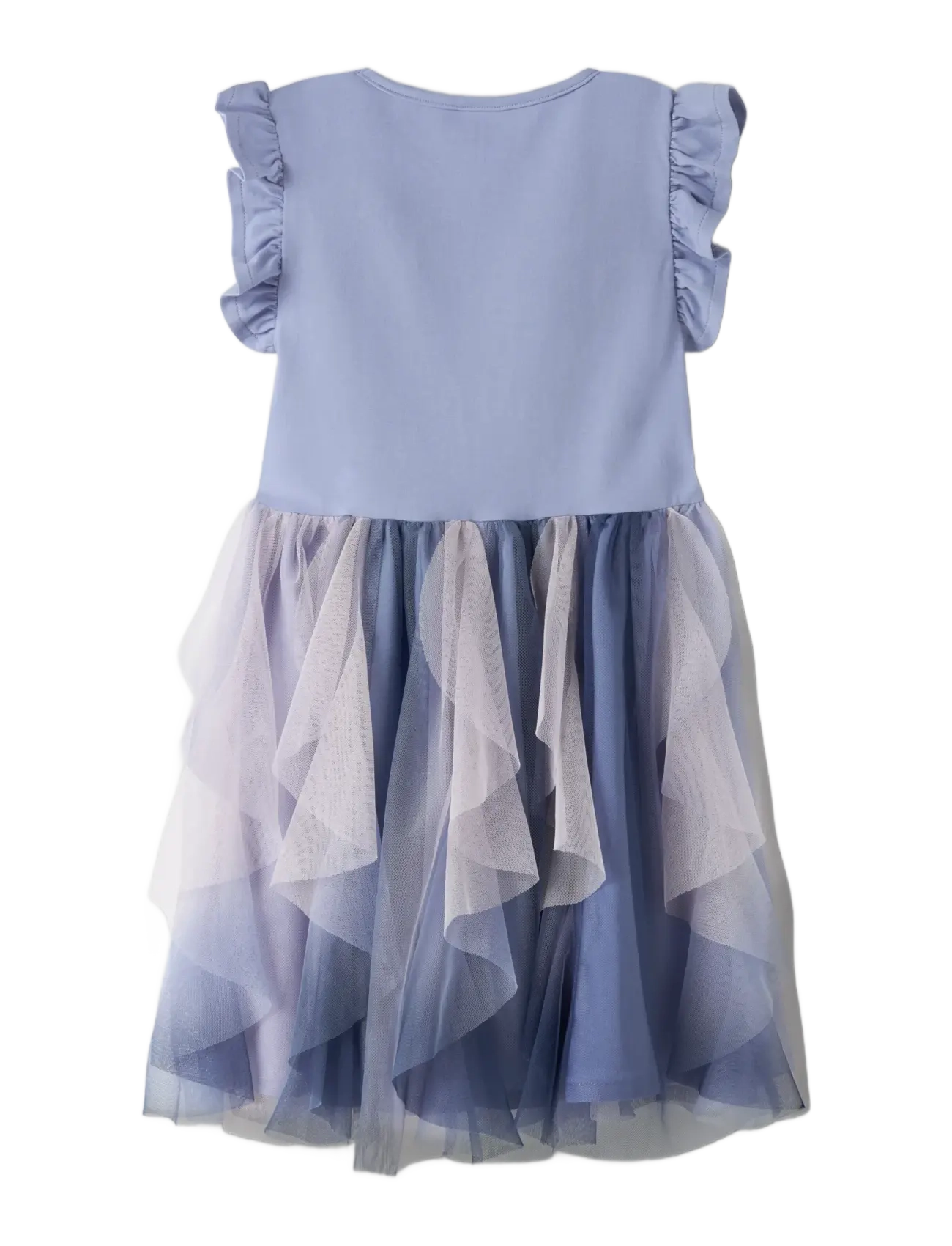 name it - NMFMOM FROZEN SS TULLE DRESS WDI - robes décontractées à manches courtes - purple impression - 2
