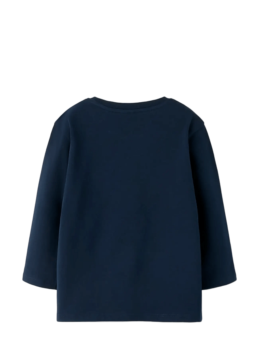 name it - NMMFLIN SPACEJAM LS NREG TOP BOX WAB - langärmelig - navy blazer - 2