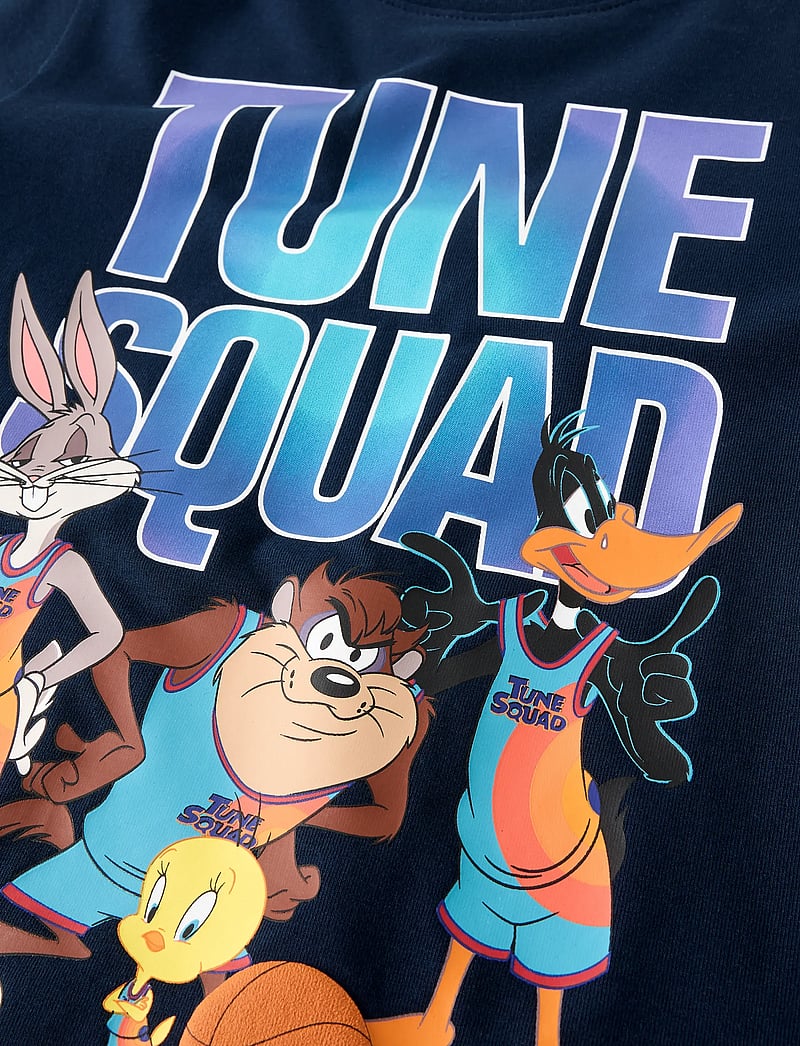 name it - NMMFLIN SPACEJAM LS NREG TOP BOX WAB - langärmelig - navy blazer - 3