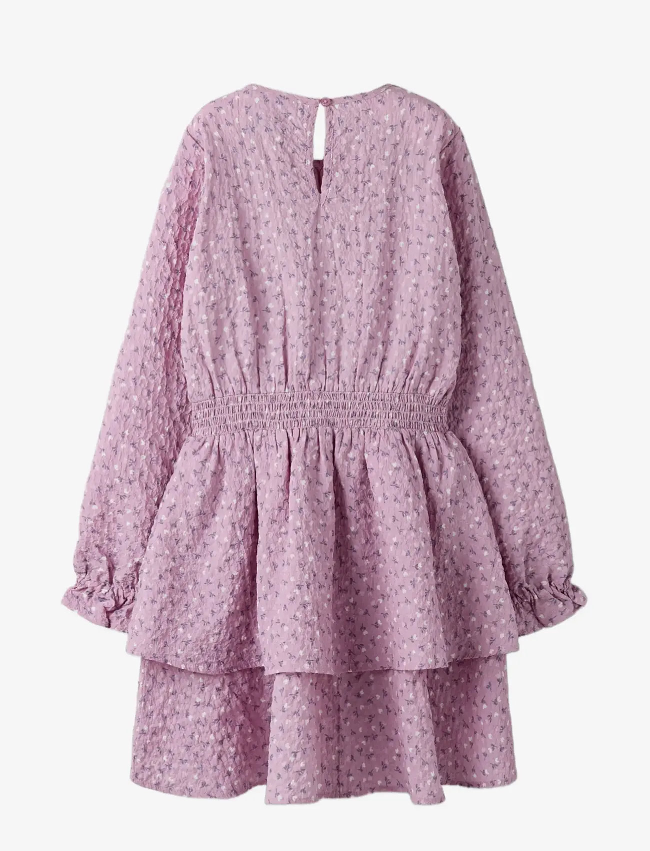 name it - NKFRILEKKA LS DRESS - langærmede hverdagskjoler - mauve mist - 1