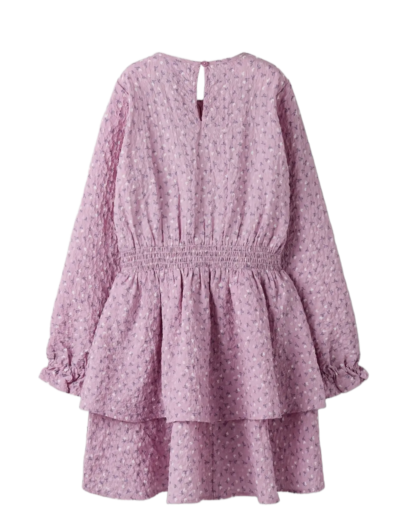 name it - NKFRILEKKA LS DRESS - långärmade vardagsklänningar - mauve mist - 1