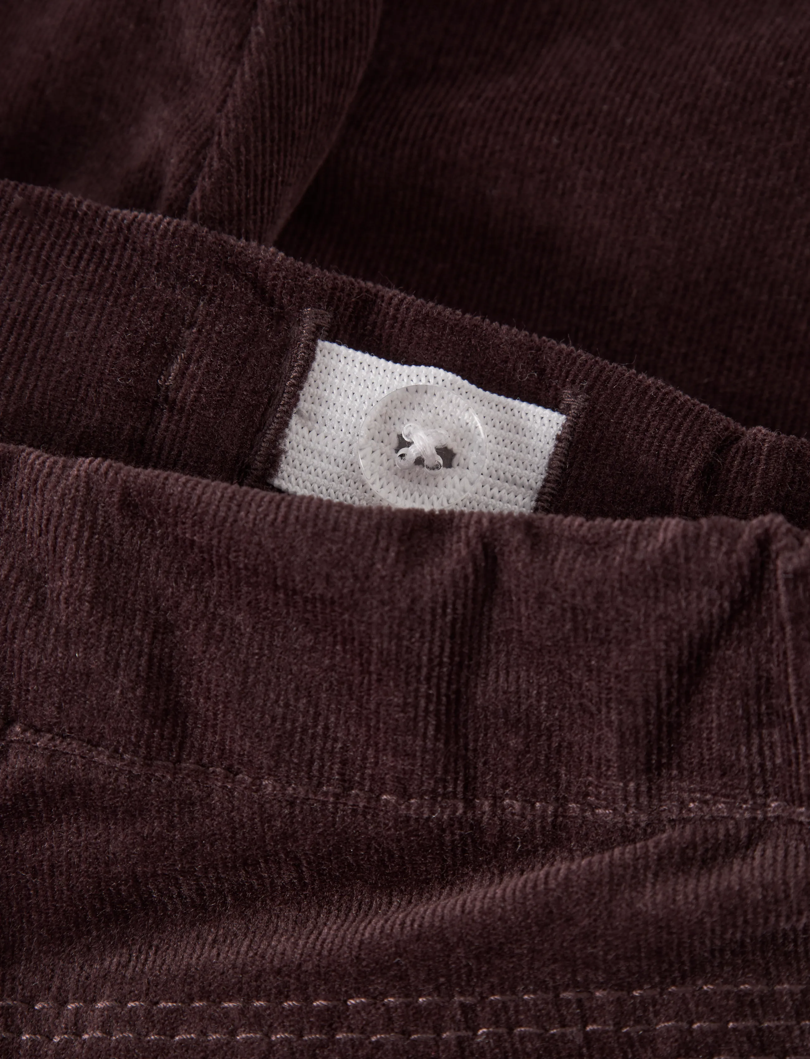 name it - NBMBEN REG CORD WL PANT 4609-YT - chocolate plum - 3