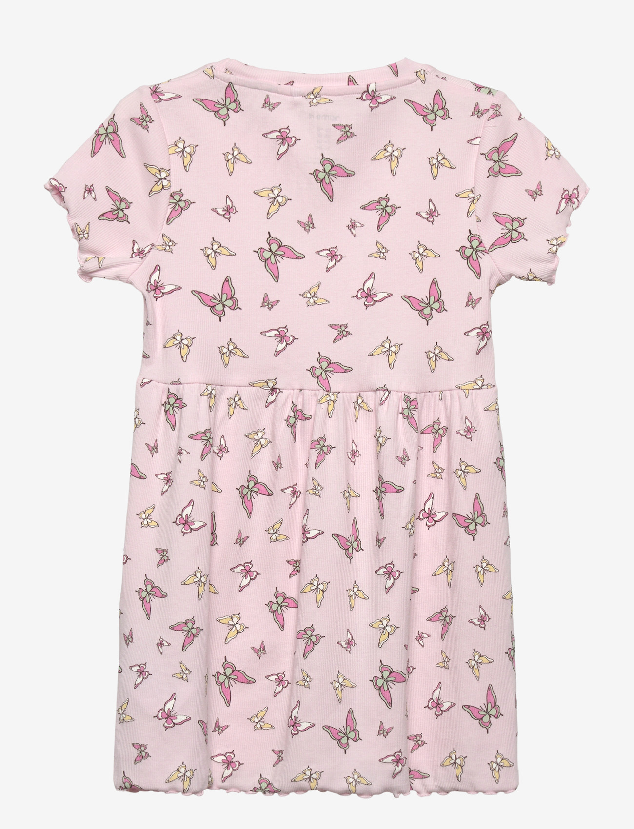 name it - NMFVEMMA SS AOP DRESS - kurzärmelige freizeitkleider - cradle pink - 1
