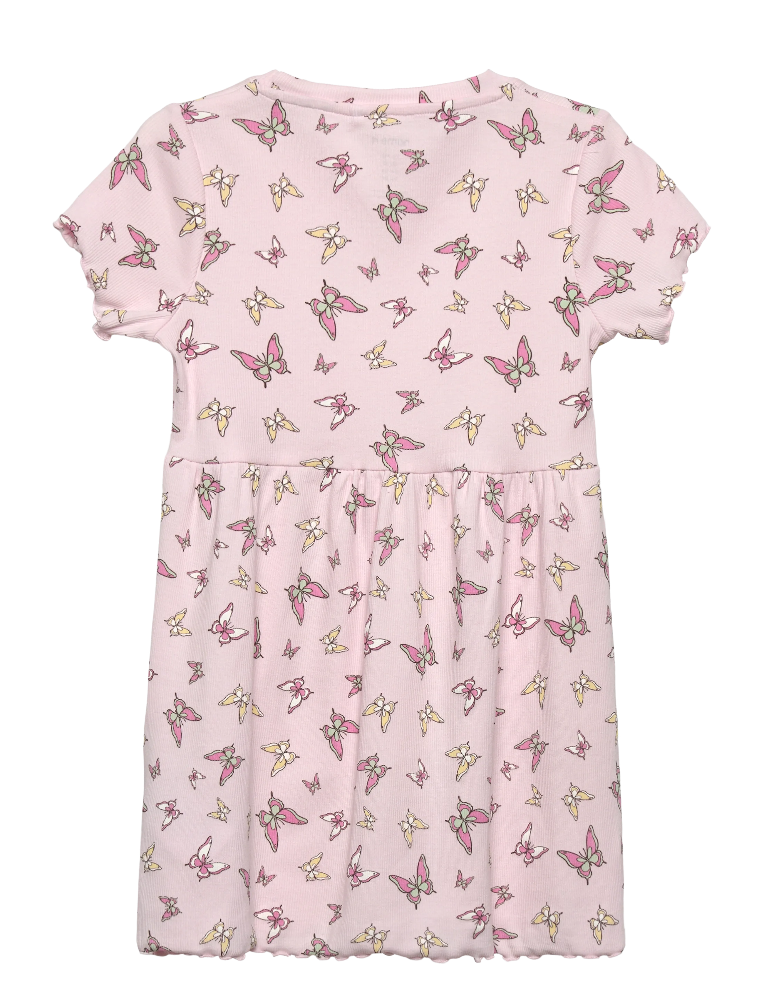 name it - NMFVEMMA SS AOP DRESS - sukienki codzienne z krótkim rękawem - cradle pink - 1