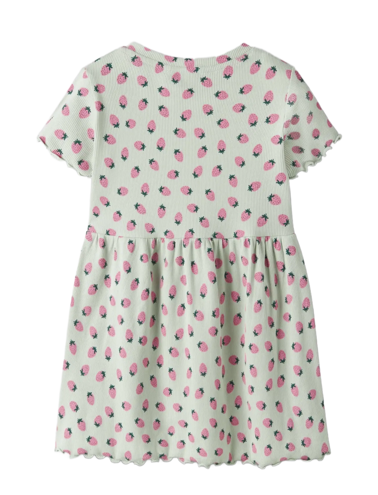 name it - NMFVEMMA SS AOP DRESS - short-sleeved casual dresses - pale aqua - 1