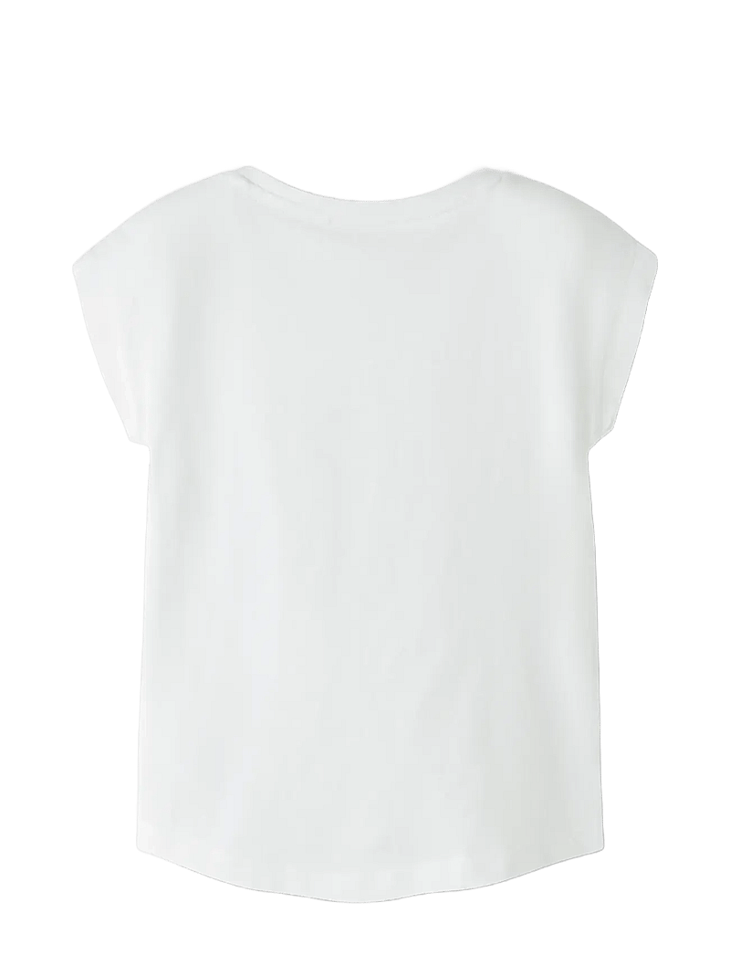name it - NMFVOTIA CAPSL TOP - kortärmade t-shirts - bright white - 1