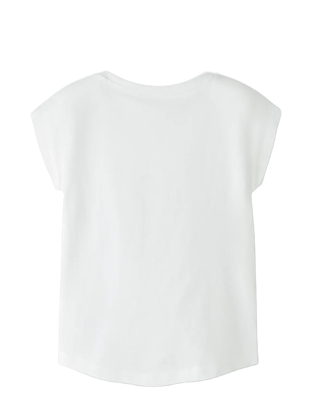 name it - NMFVOTIA CAPSL TOP - kortermede t-skjorter - bright white - 1