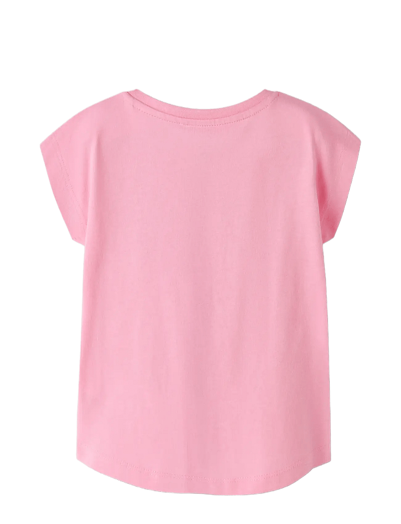 name it - NMFVOTIA CAPSL TOP - kortærmede t-shirts - pink drink - 1
