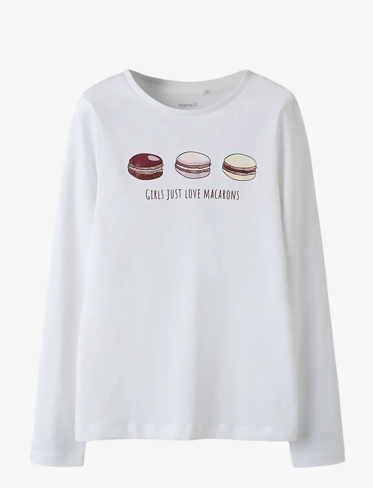 name it - NKFRIKALISA LS TOP - långärmade t-shirts - bright white - 1