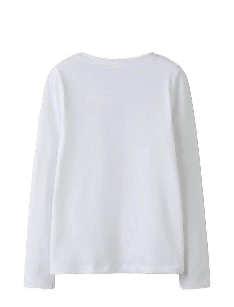 name it - NKFRIKALISA LS TOP - långärmade t-shirts - bright white - 2