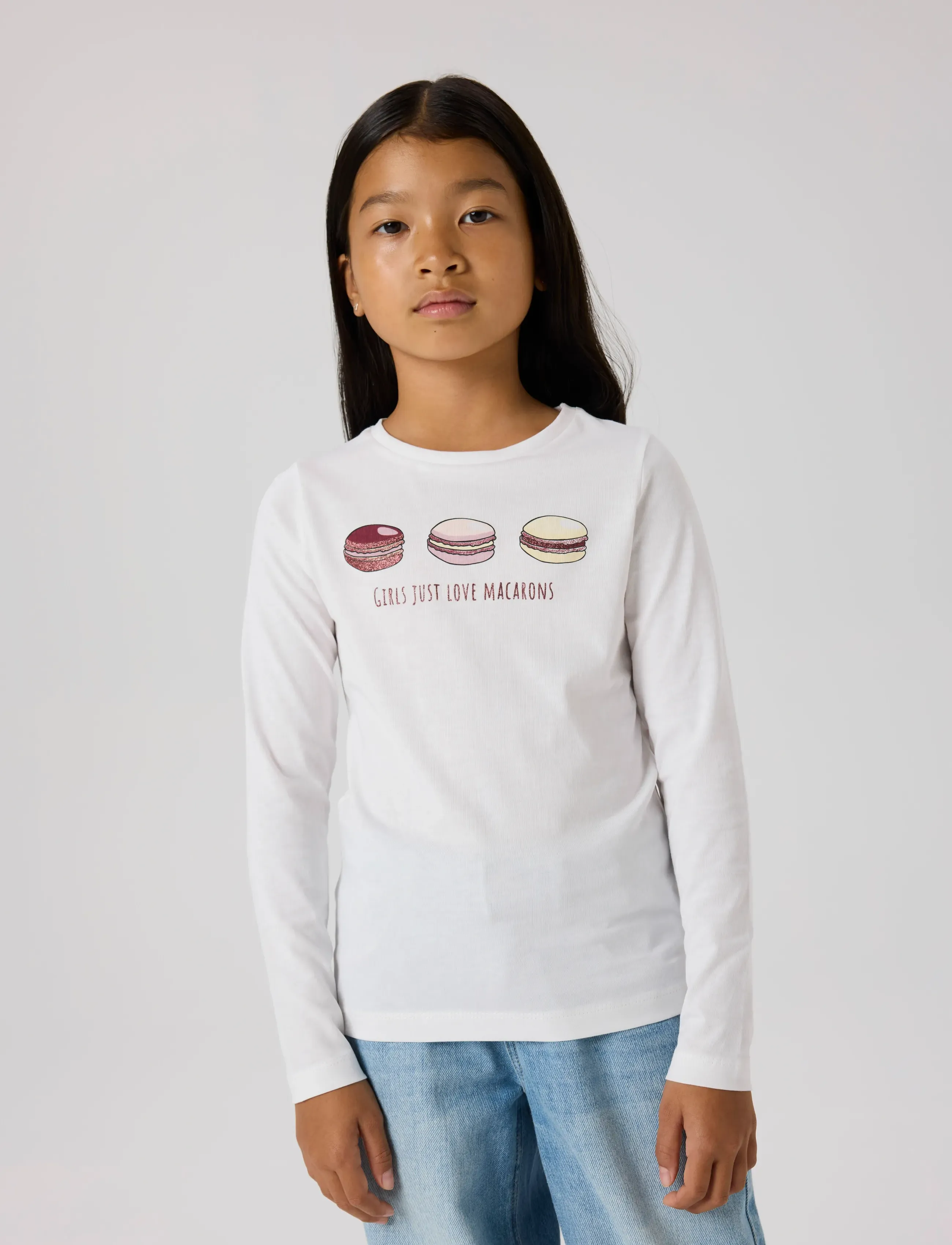 name it - NKFRIKALISA LS TOP - marškinėliai - bright white - 4