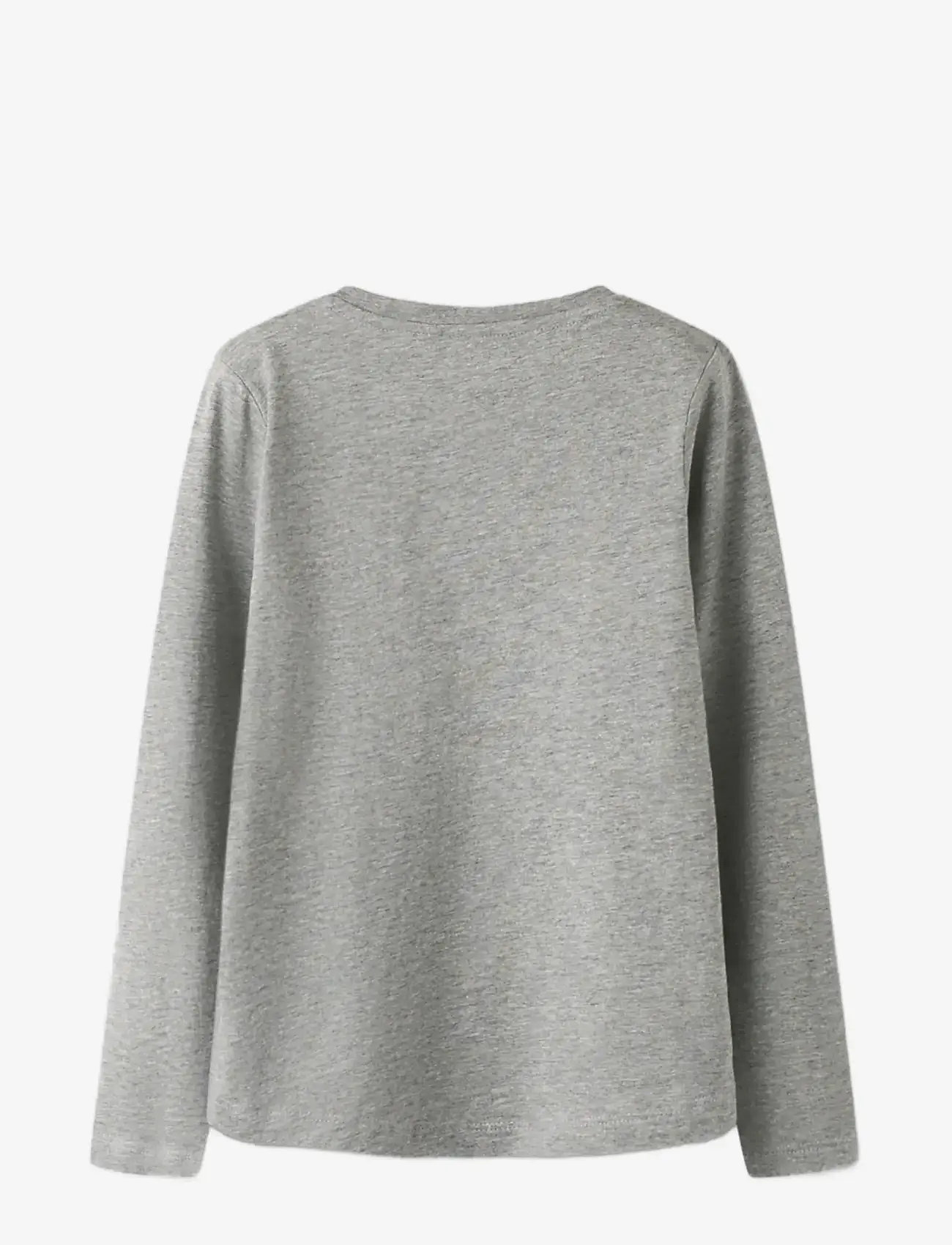 name it - NKFRIKALISA LS TOP - pikkade varrukatega t-särgid - grey melange - 2