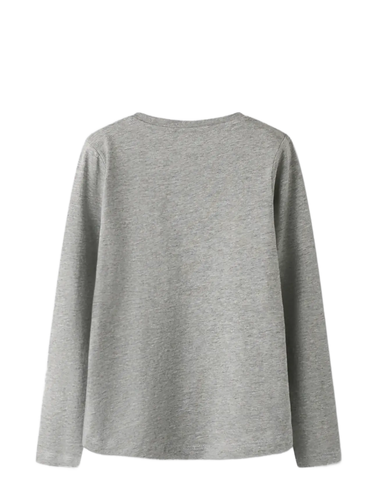 name it - NKFRIKALISA LS TOP - langærmede t-shirts - grey melange - 2
