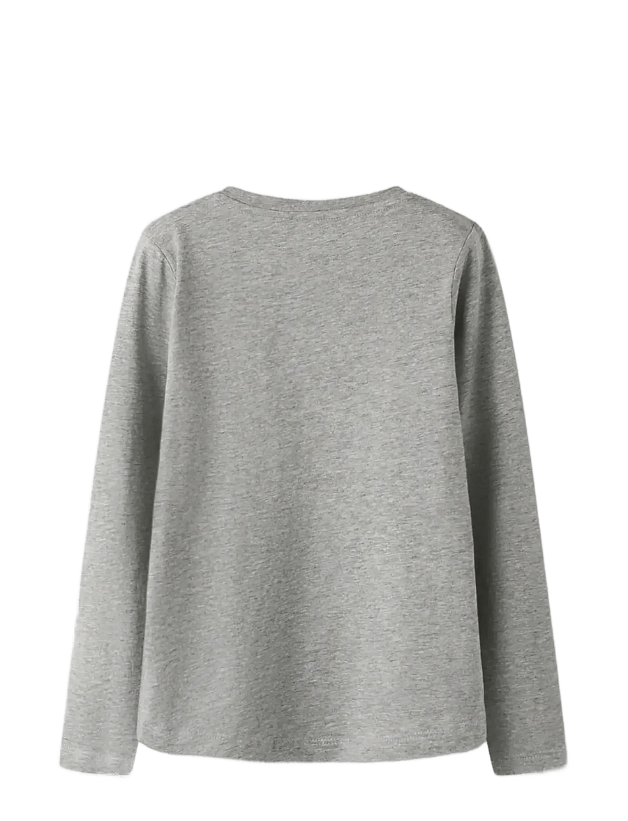 name it - NKFRIKALISA LS TOP - langärmelig - grey melange - 2