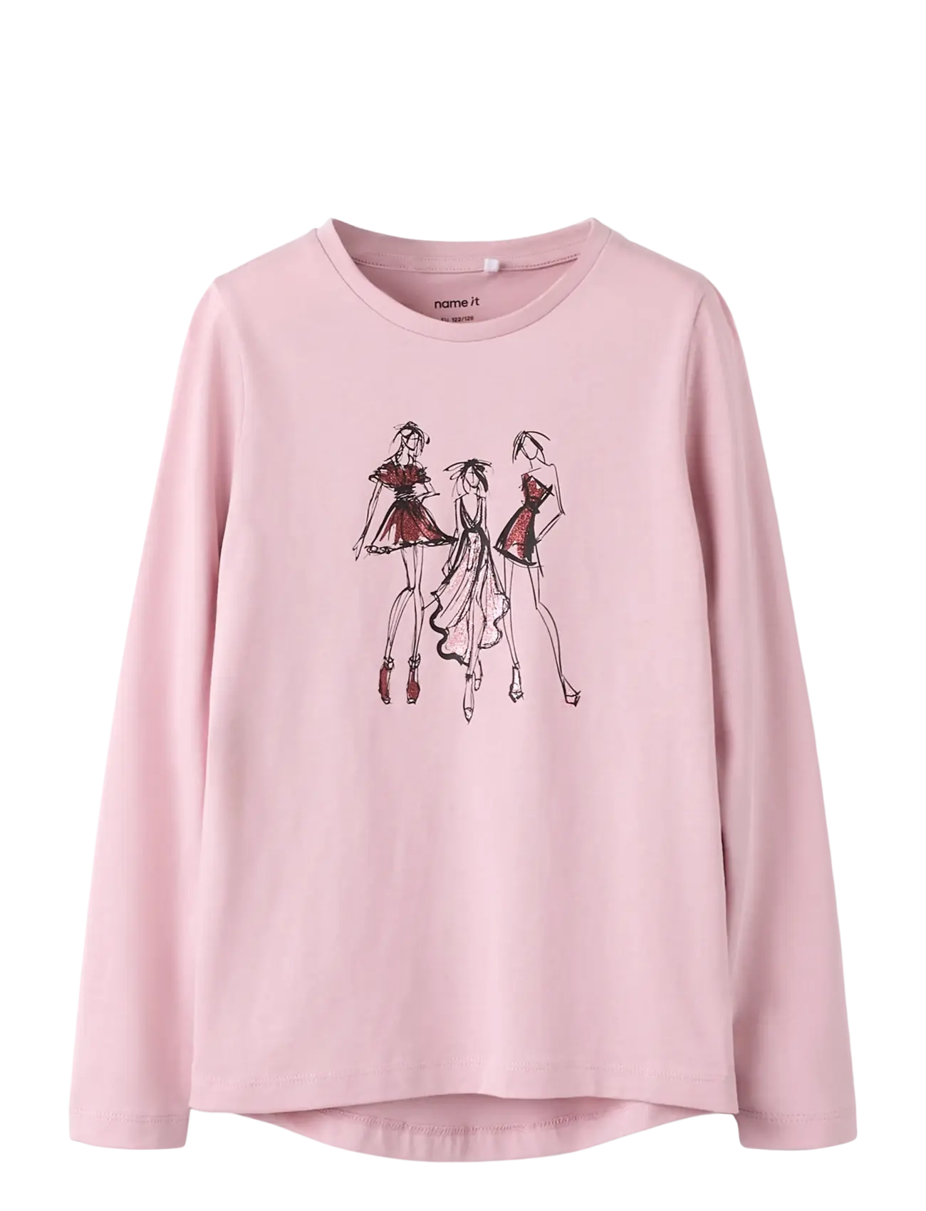 name it NKFRIKALISA LS TOP - Erbjudanden - KEEPSAKE LILAC / pink/rose