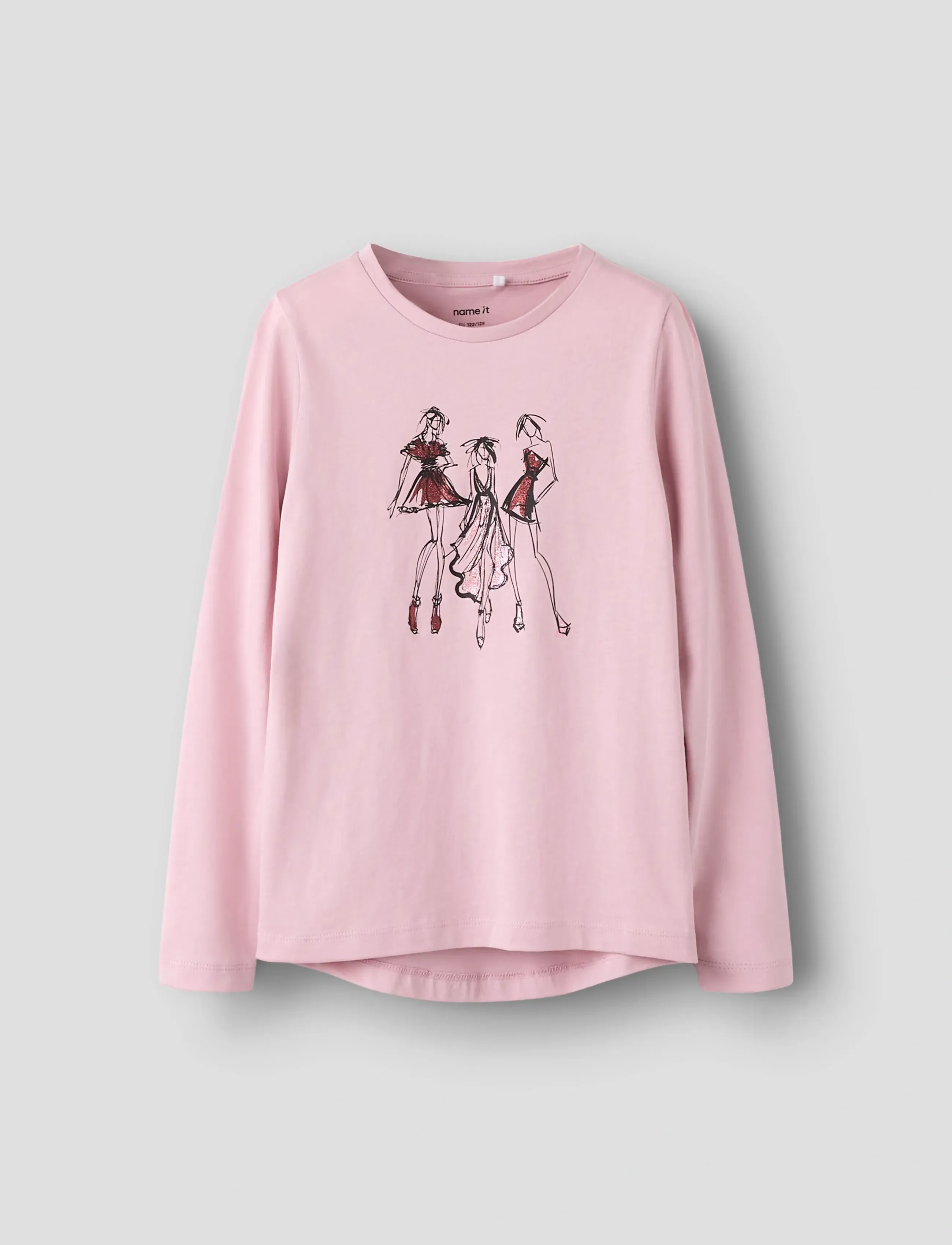 name it NKFRIKALISA LS TOP - Topper & T-skjorter - KEEPSAKE LILAC / pink/rose