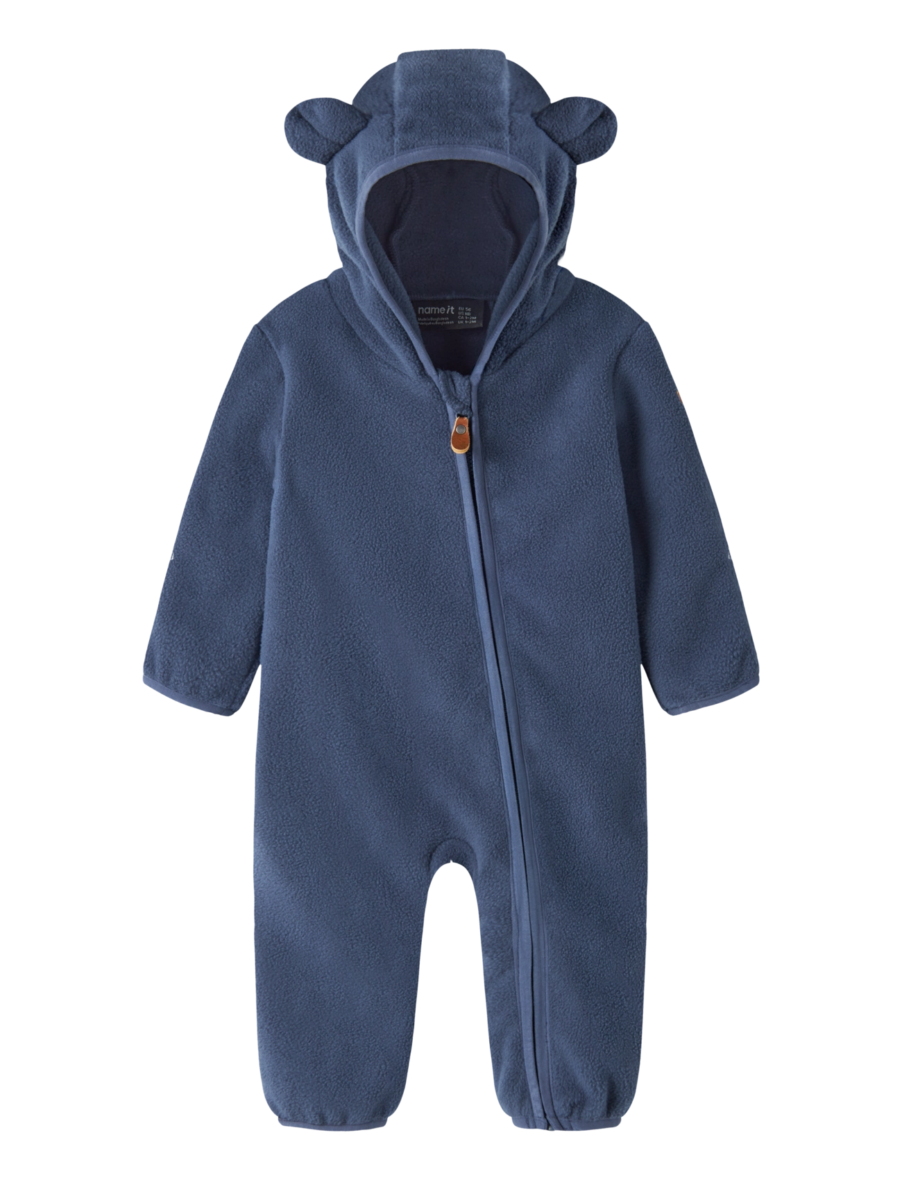 name it NBNMEEKO FLEECE SUIT MELANGE NOOS - Kombinesoonid - OCEANA / blue