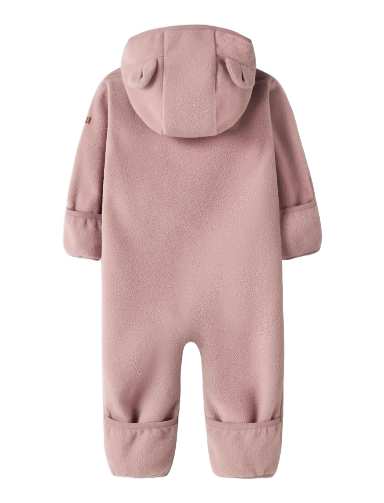 name it - NBNMEEKO FLEECE SUIT MELANGE NOOS - woodrose - 1