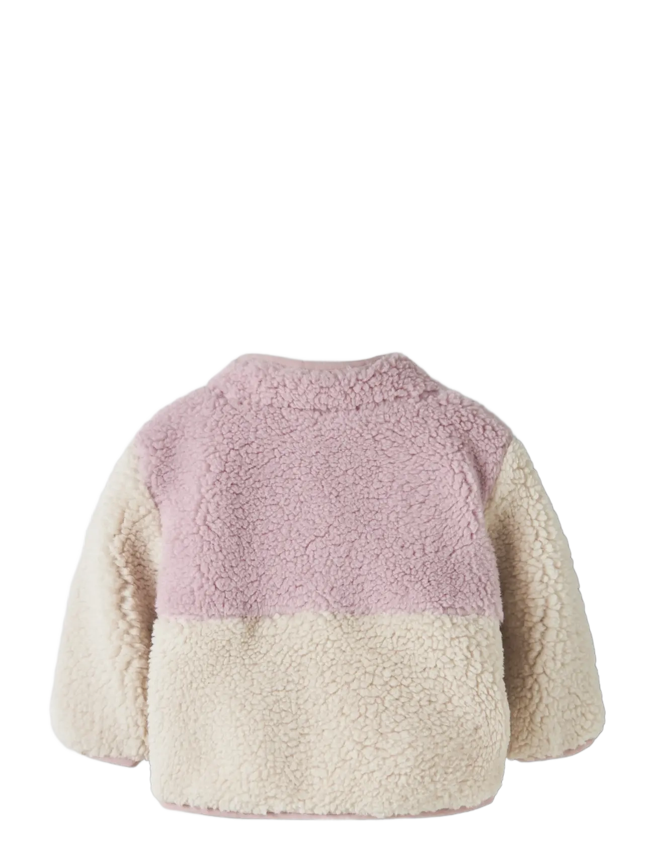 name it - NBFMACEY TEDDY JACKET BLOCK - fleecejacken - violet ice - 1