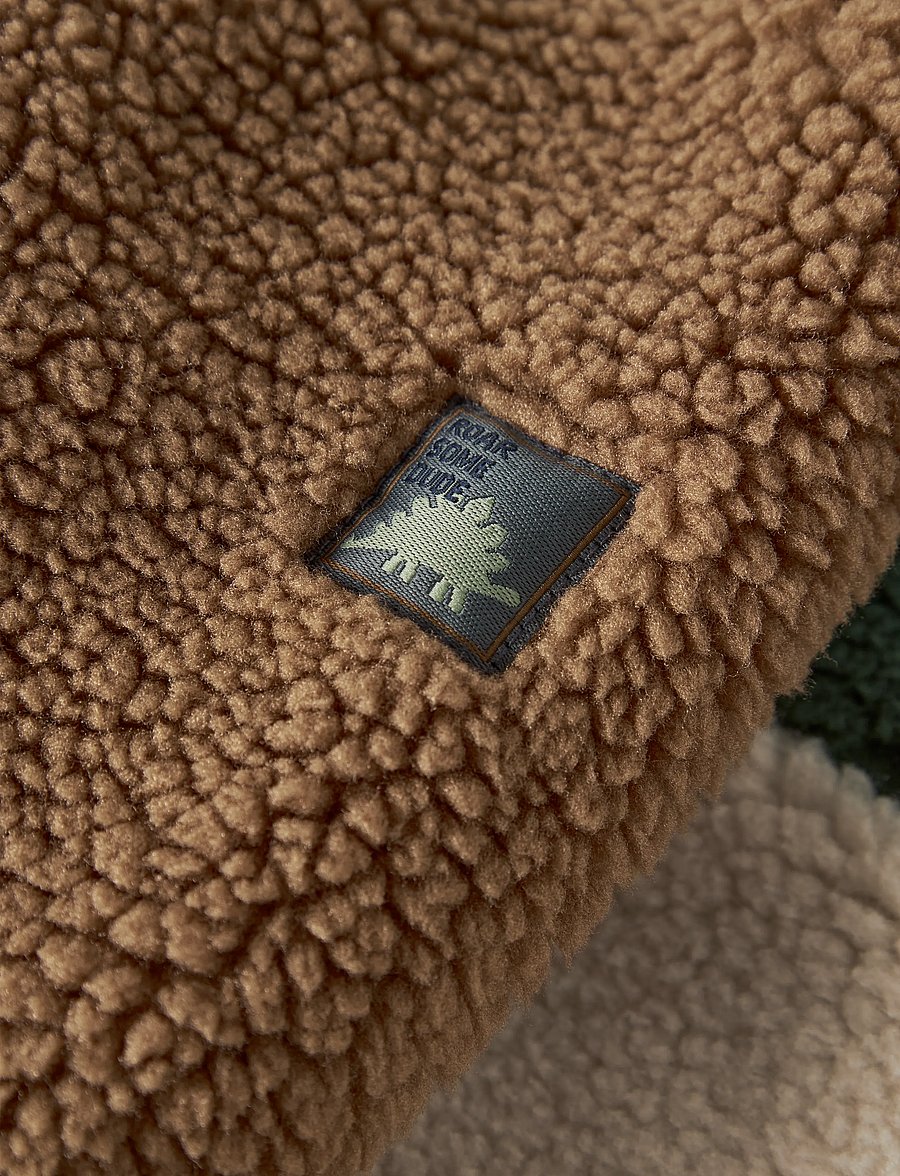 name it - NBMMACEY TEDDY JACKET BLOCK - thermo-jacken - jungle green - 3