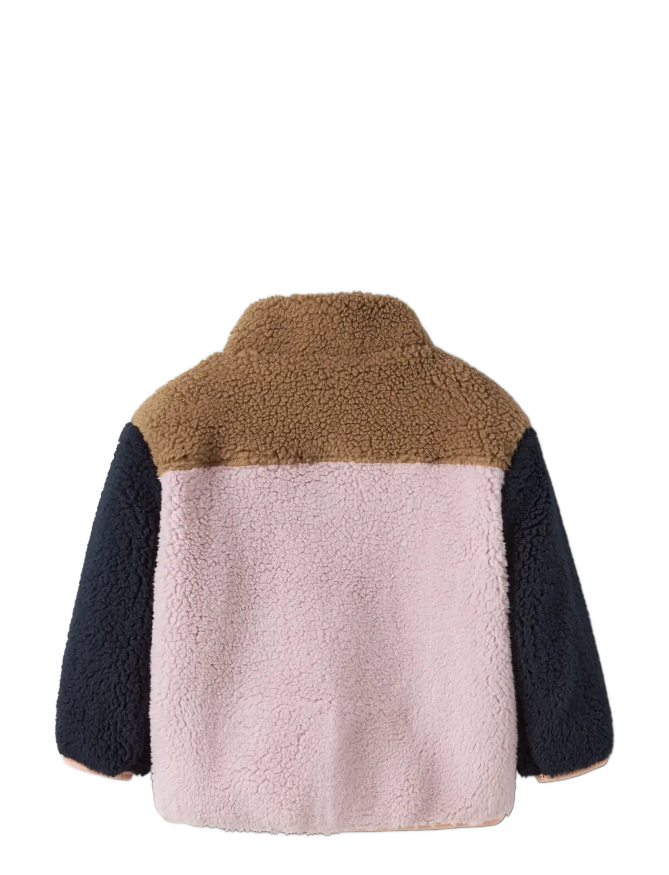 name it - NMFMACEY TEDDY JACKET BLOCK - violet ice - 1