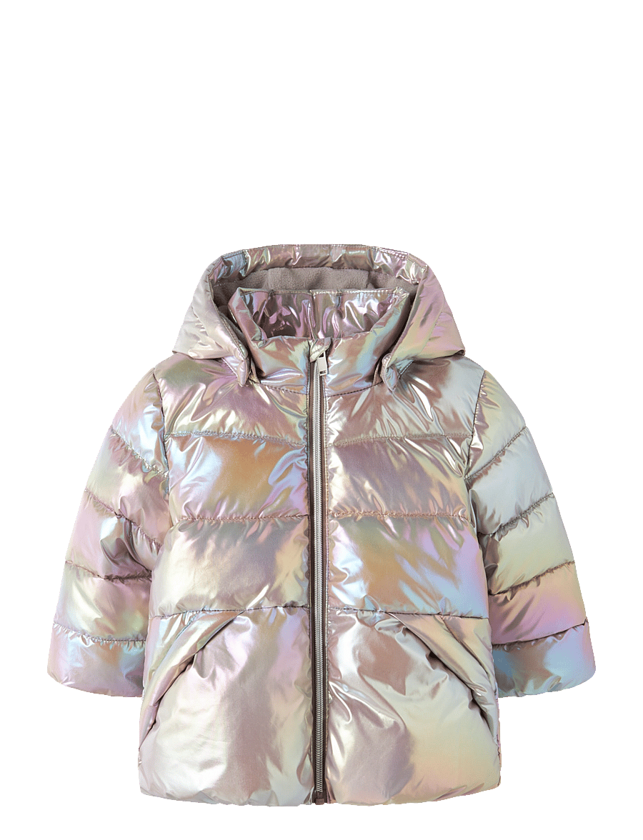 name it - NMFMOLINA PUFFER JACKET SHINY1 - dunjackor & fodrade jackor - fungi - 0