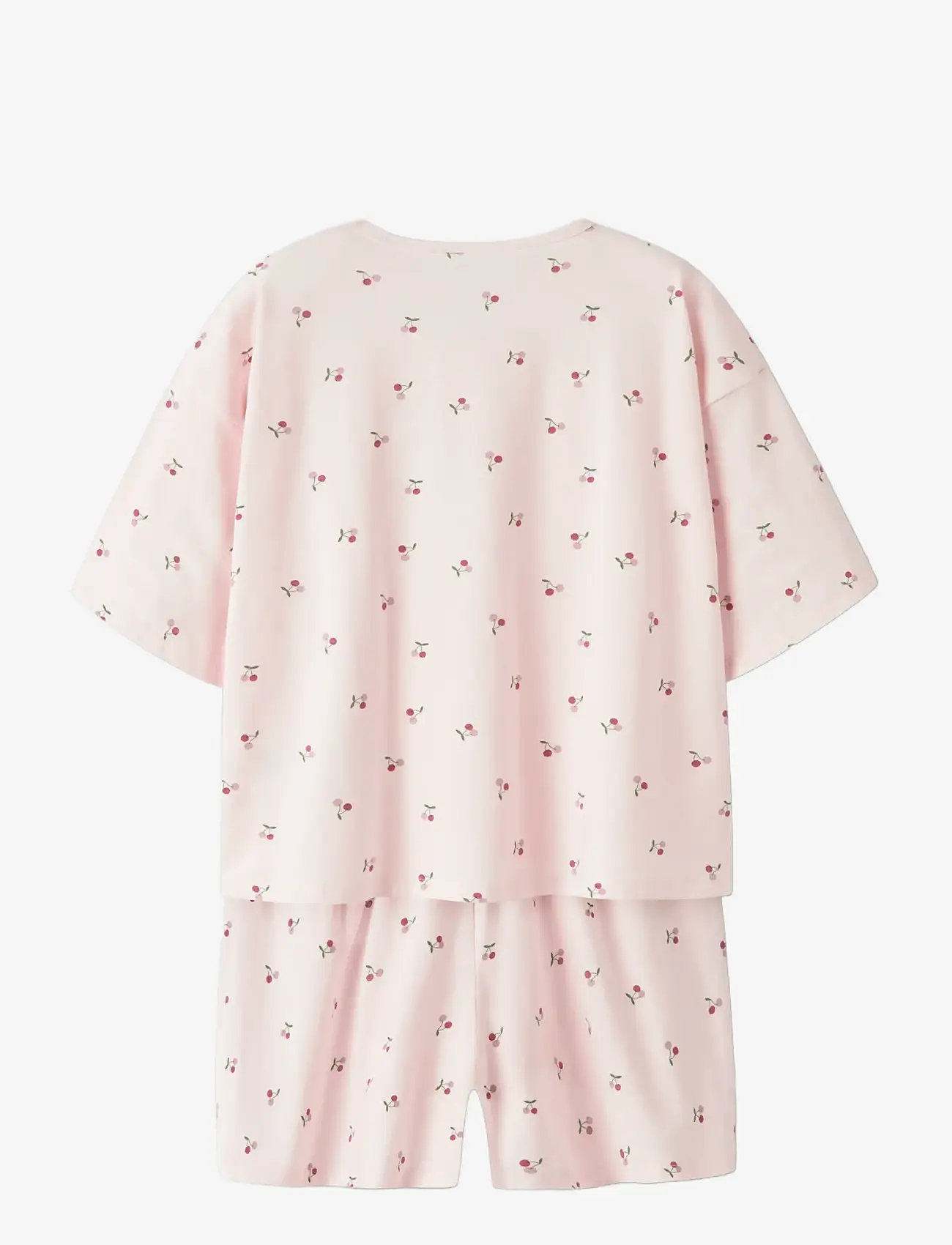 name it - NKFNIGHTSET BOXY CHERRY NOOS - pyjamassæt - mauve morn - 1