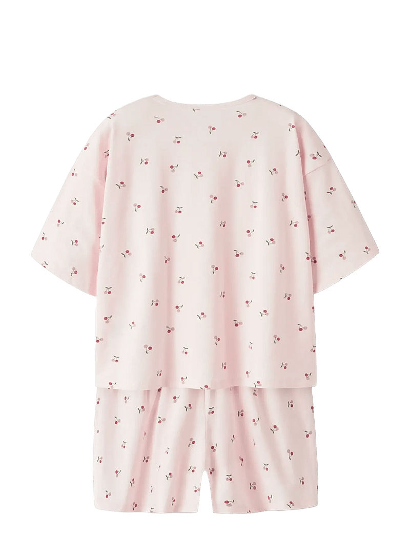 name it - NKFNIGHTSET BOXY CHERRY NOOS - pyjamassæt - mauve morn - 1