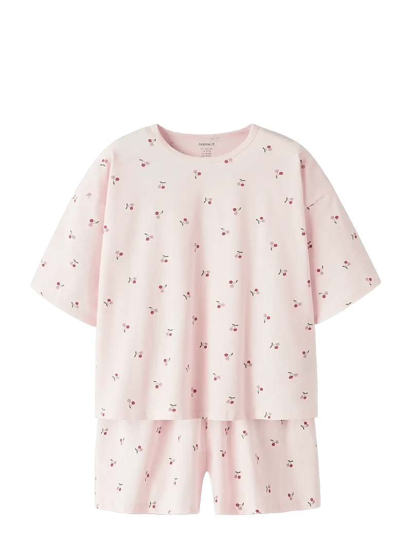 name it - NKFNIGHTSET BOXY CHERRY NOOS - pyjamassæt - mauve morn - 3