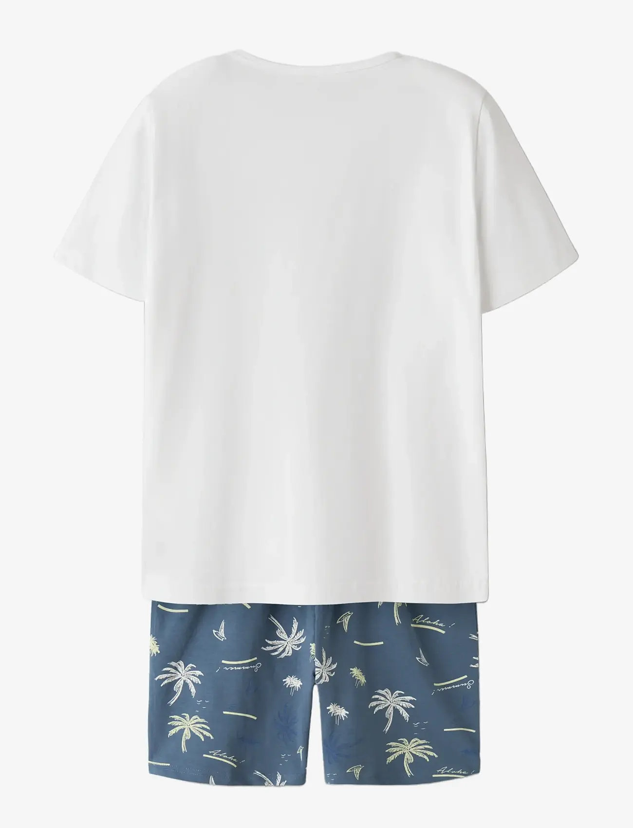 name it - NKMNIGHTSET SS BLUEFIN PALM NOOS - komplektid - bluefin - 1