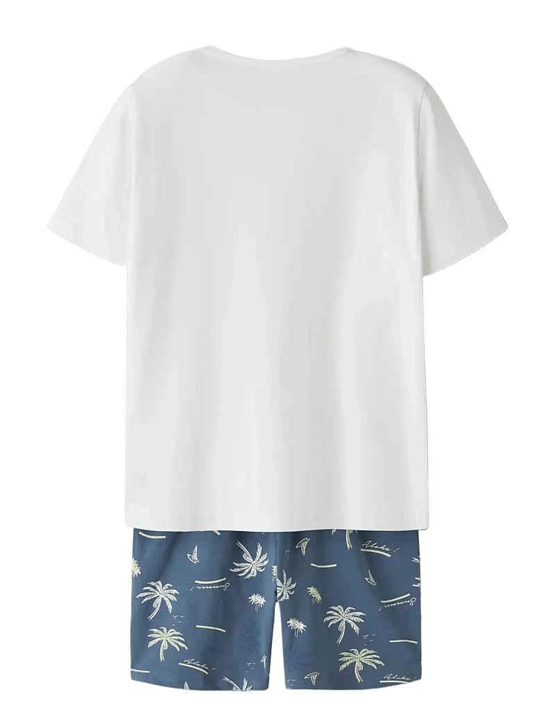 name it - NKMNIGHTSET SS BLUEFIN PALM NOOS - komplektid - bluefin - 1