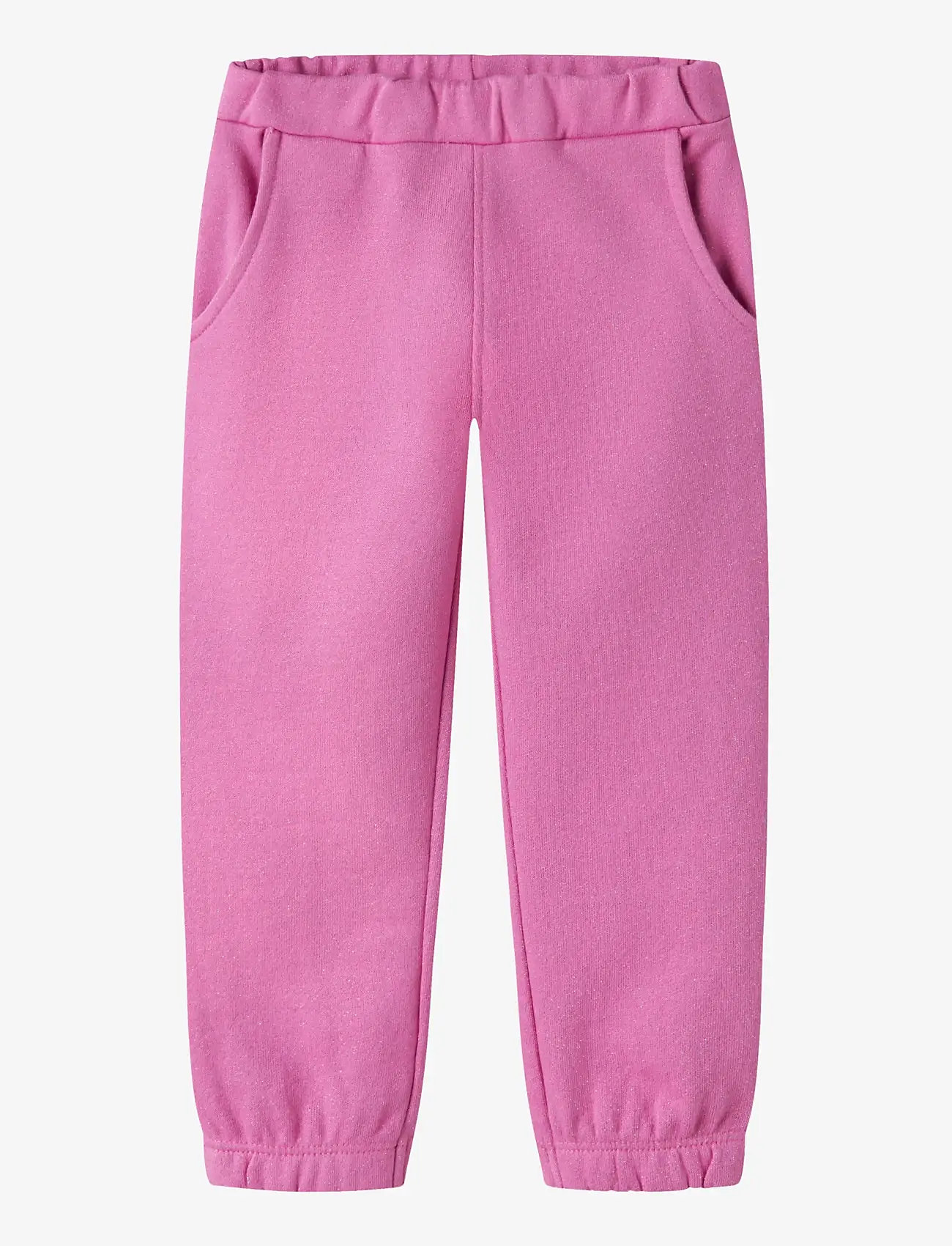 name it - NMFDITTER SWEAT PANT UNB - sweatpants - strawberry moon - 0