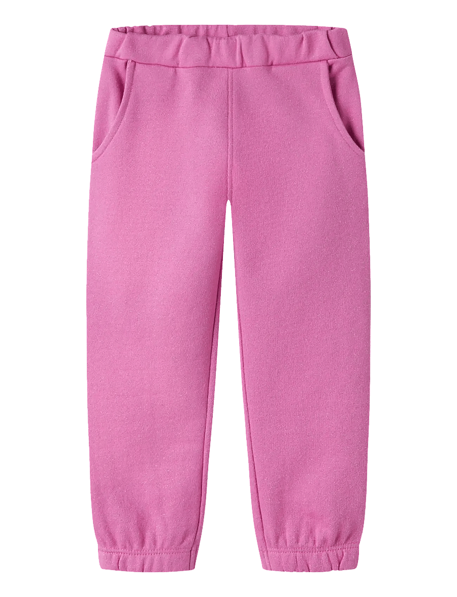 name it - NMFDITTER SWEAT PANT UNB - sporta bikses - strawberry moon - 0