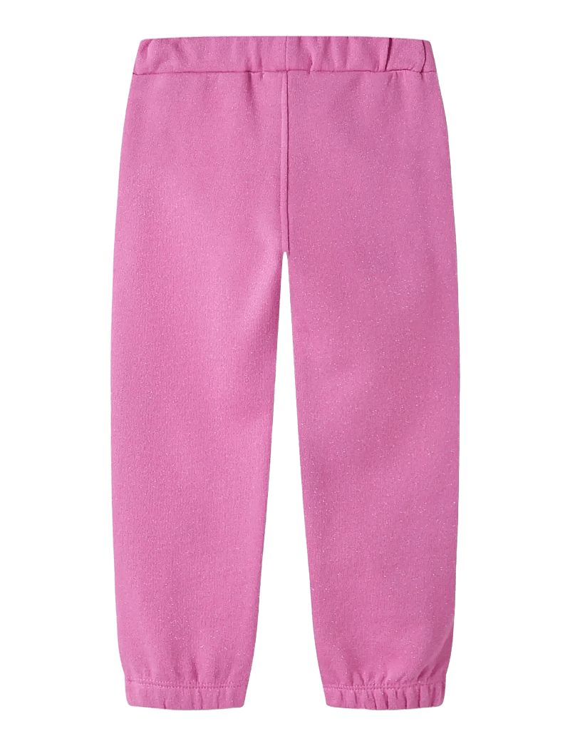 name it - NMFDITTER SWEAT PANT UNB - sweatpants - strawberry moon - 1