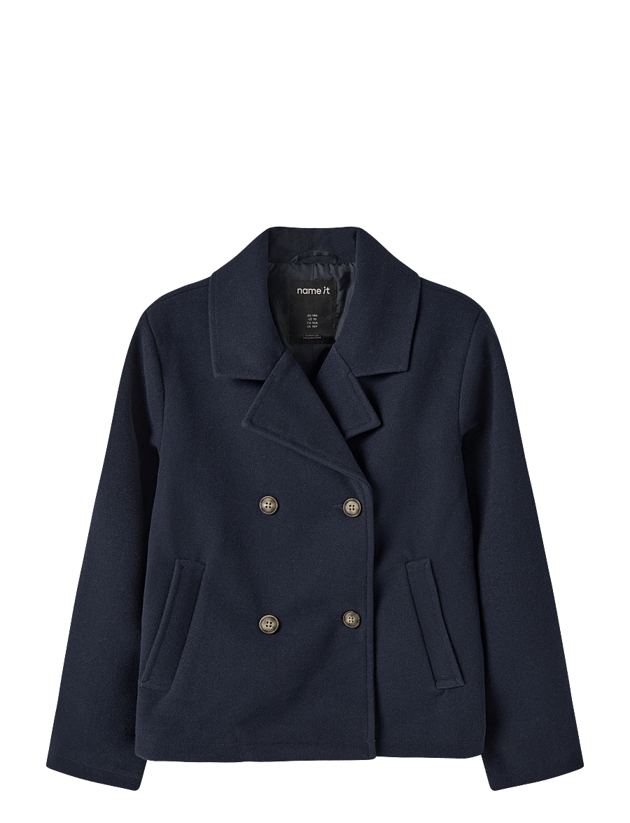 name it - NKFMARIA COAT - mäntel - dark sapphire - 0