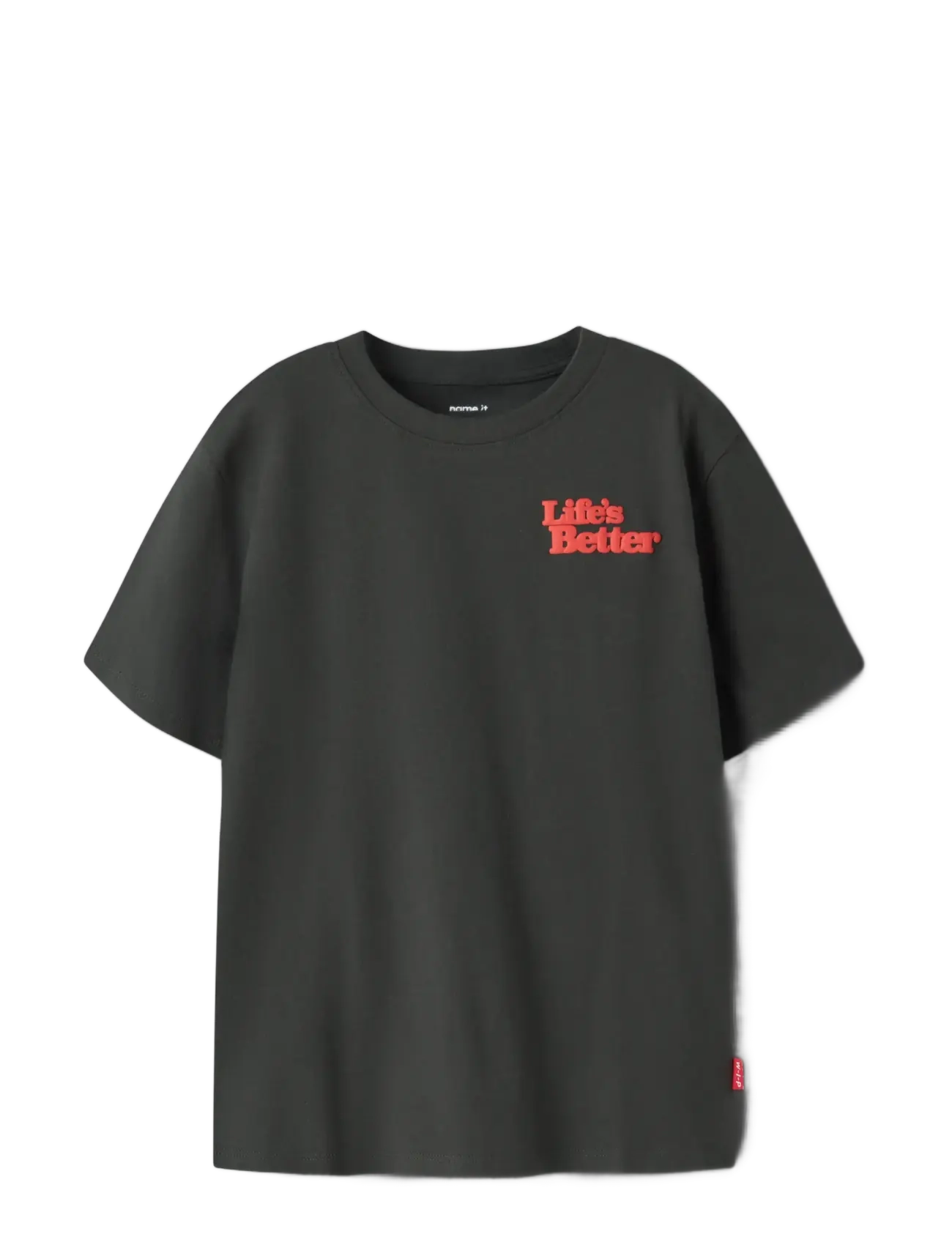 name it - NKMKRILLO SS NREG TOP BOX - short-sleeved t-shirts - peat - 2