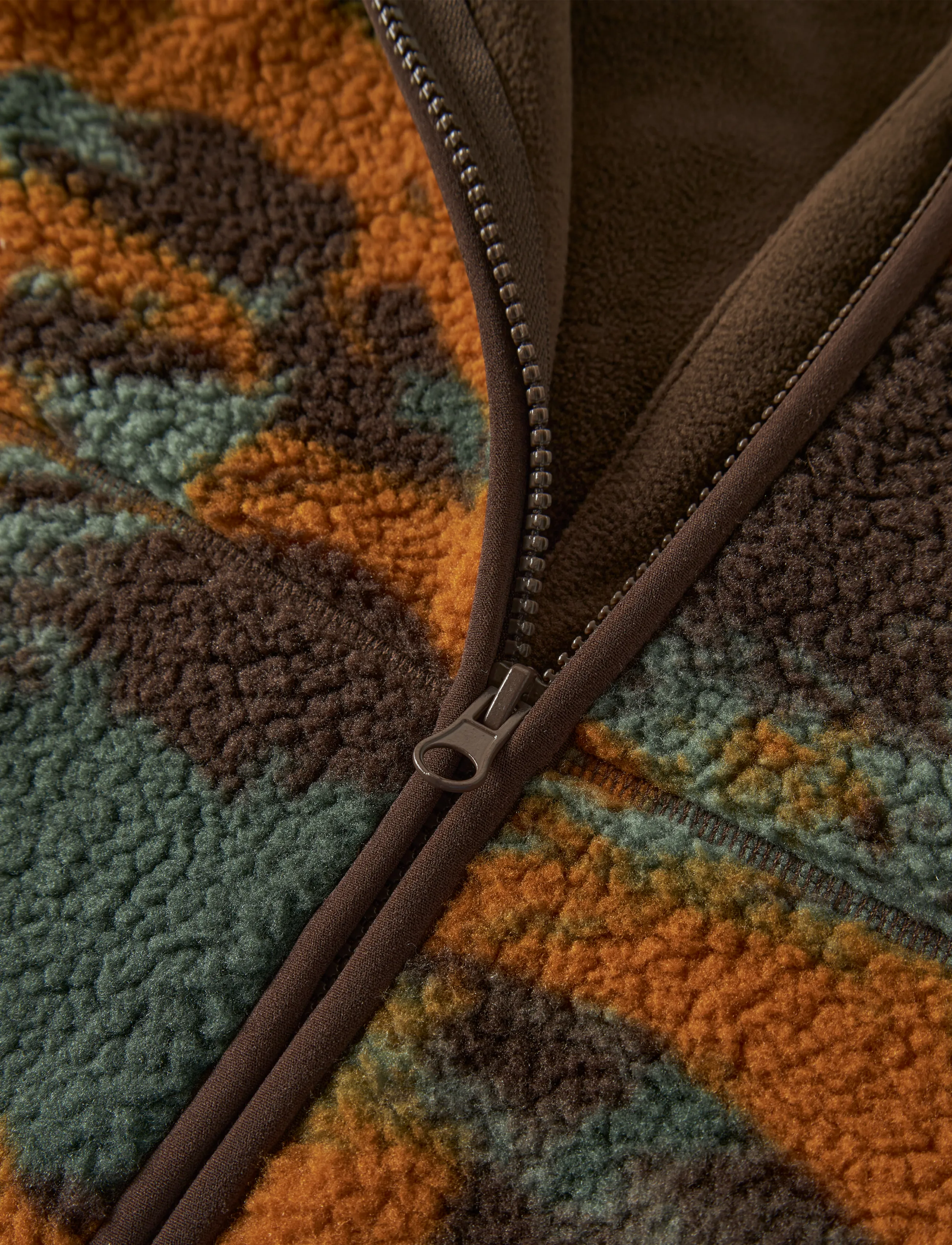 name it - NKMMAVI TEDDY JACKET AOP - fleecejacken - jungle green - 2