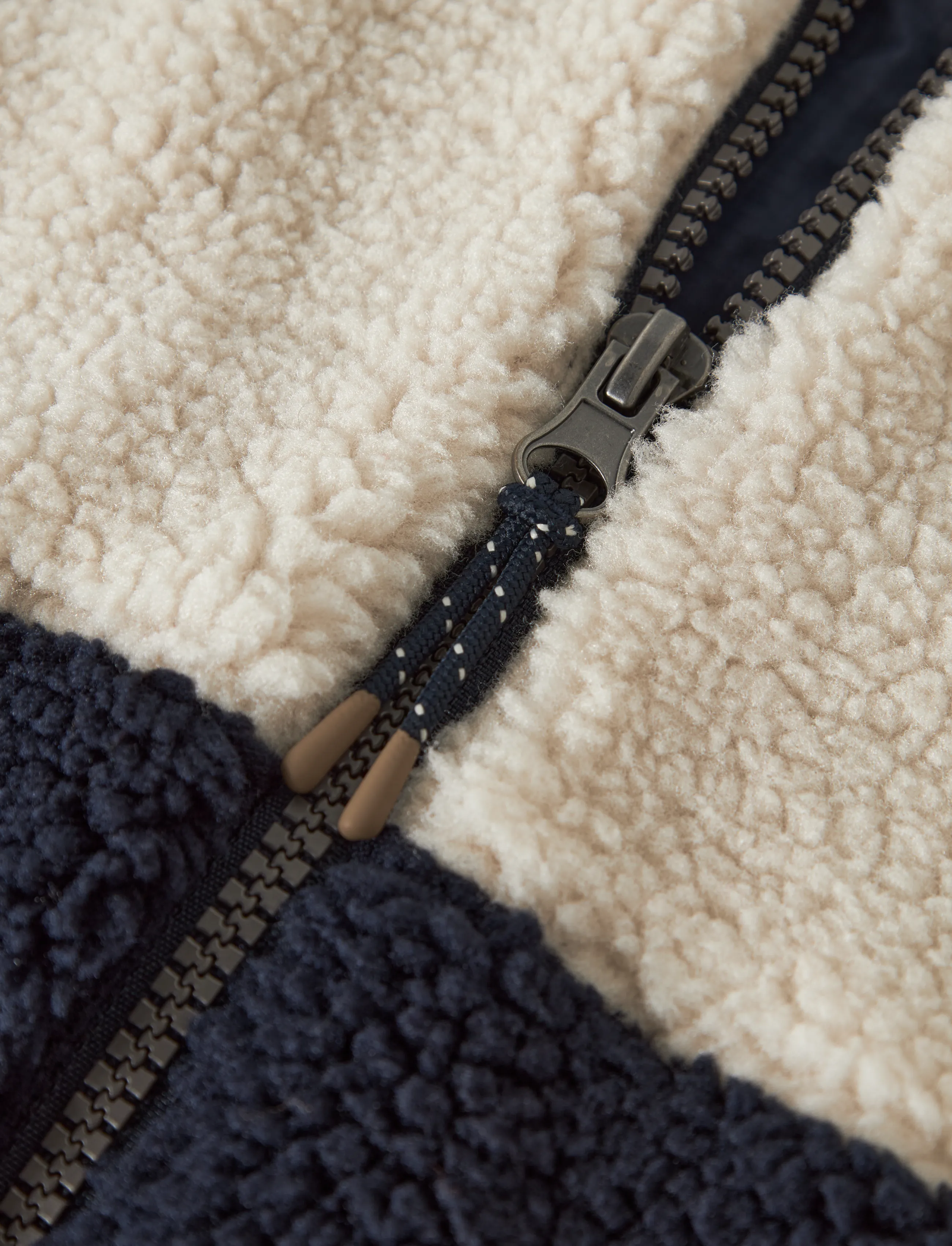 name it - NKMMACEY TEDDY VEST BLOCK - dark sapphire - 5