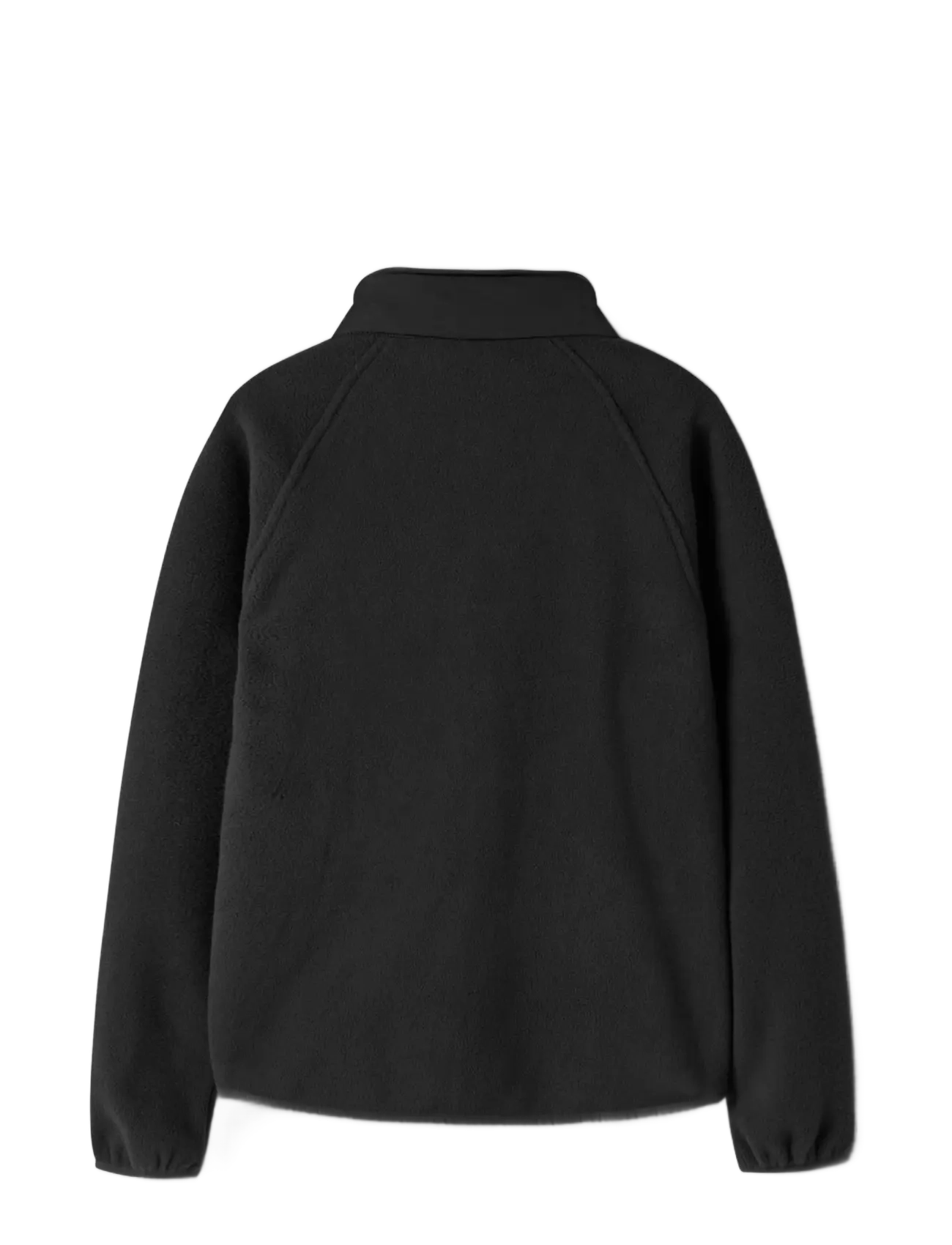 name it - NKNMYLES FLEECE JACKET1 - fliisjakid - black - 1