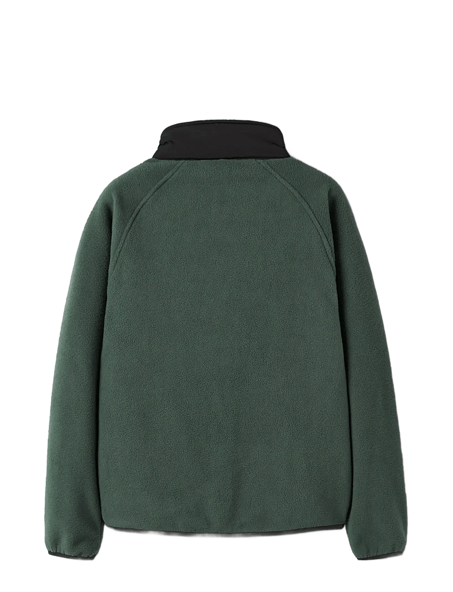 name it - NKNMYLES FLEECE JACKET1 - jungle green - 1