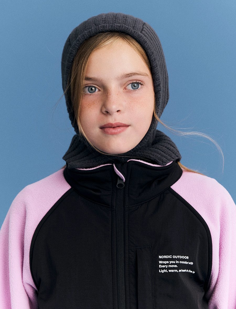 name it - NKNMYLES FLEECE JACKET1 - fleecejakker - phalaenopsis - 3