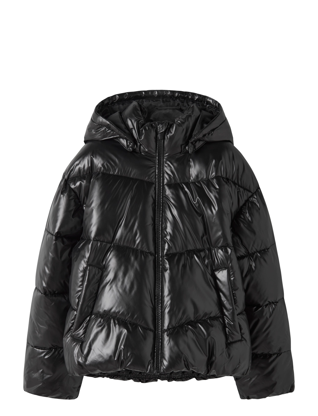 name it NKFMIKI PUFFER JACKET - Lõbu välitingimustes - BLACK / black