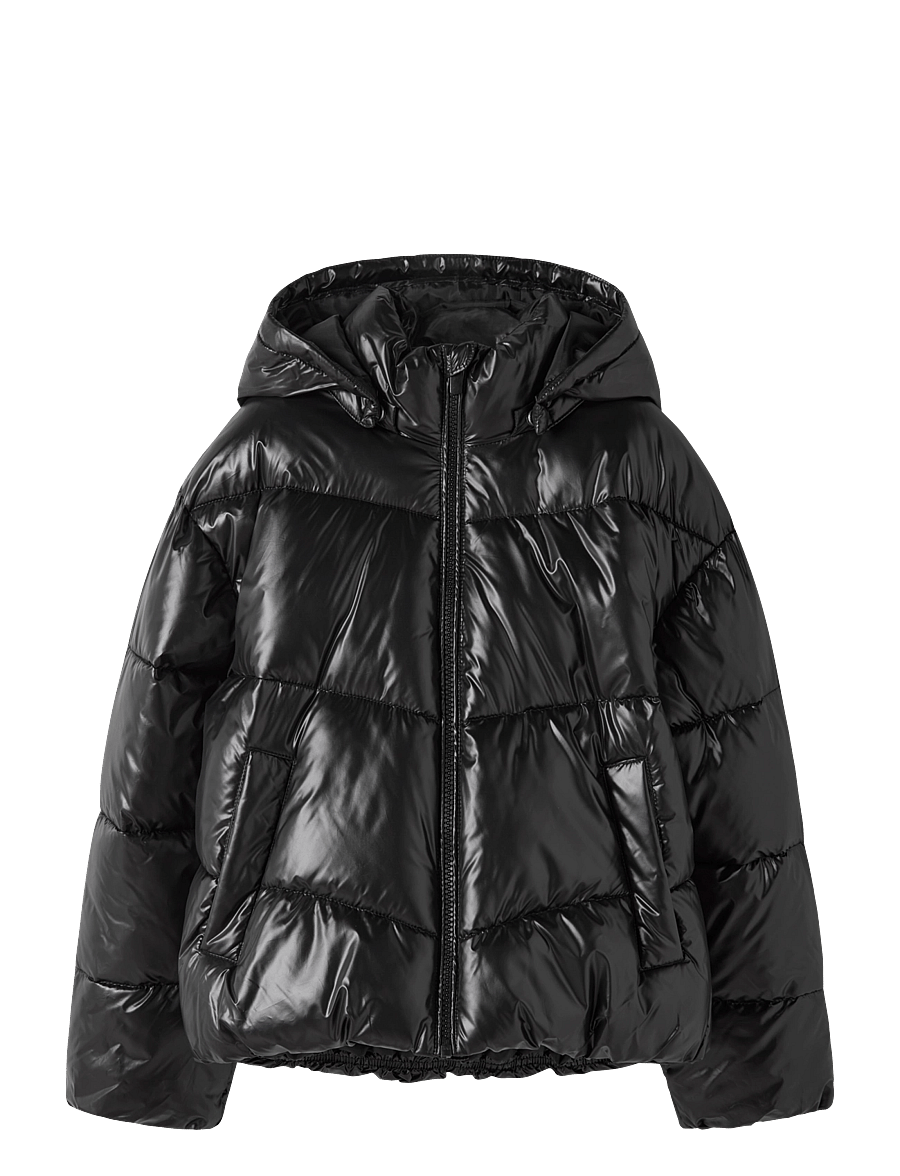 name it - NKFMIKI PUFFER JACKET - black - 0