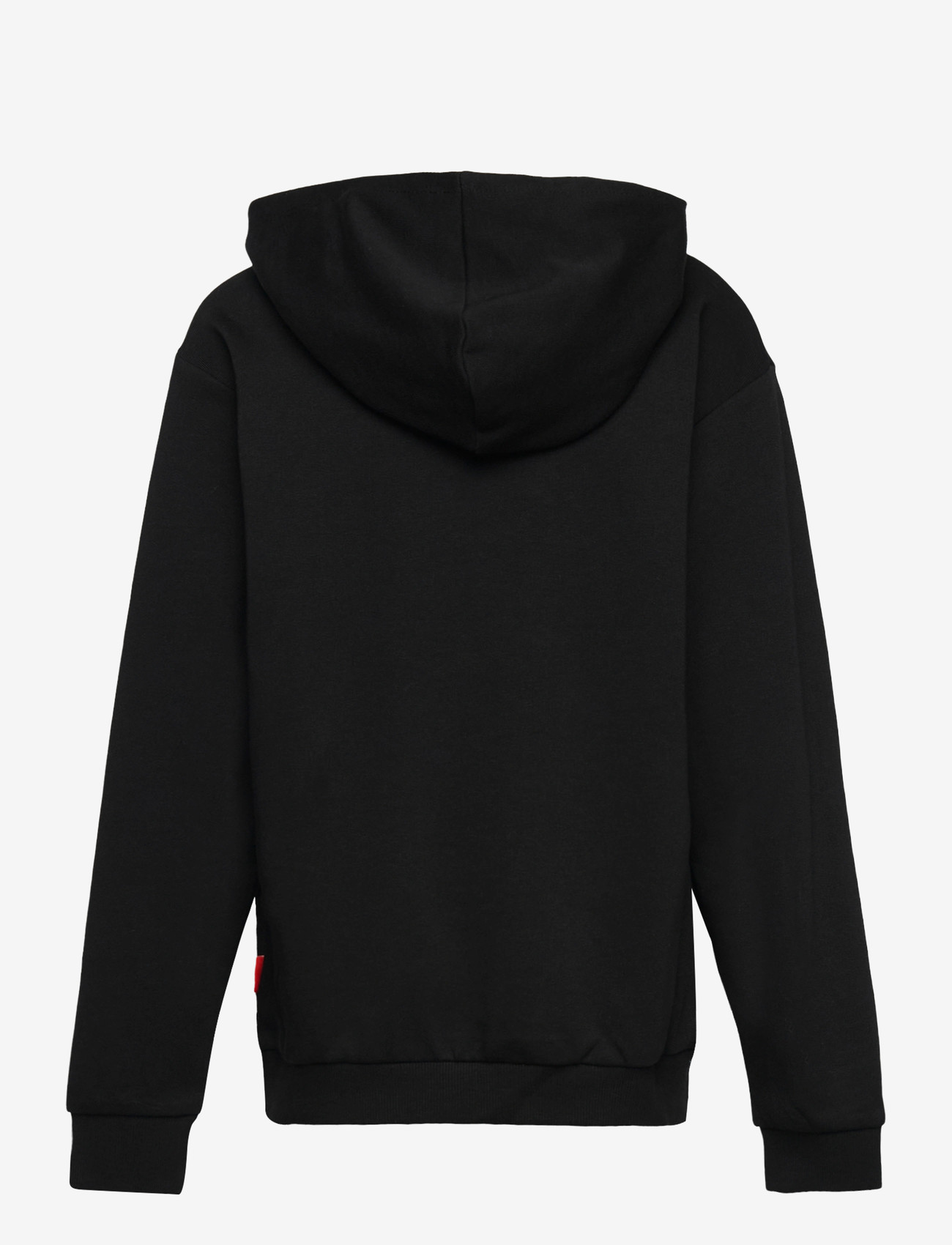 name it - NKMKARLOS LS NREG SWEAT WH UNB - hættetrøjer - black - 1