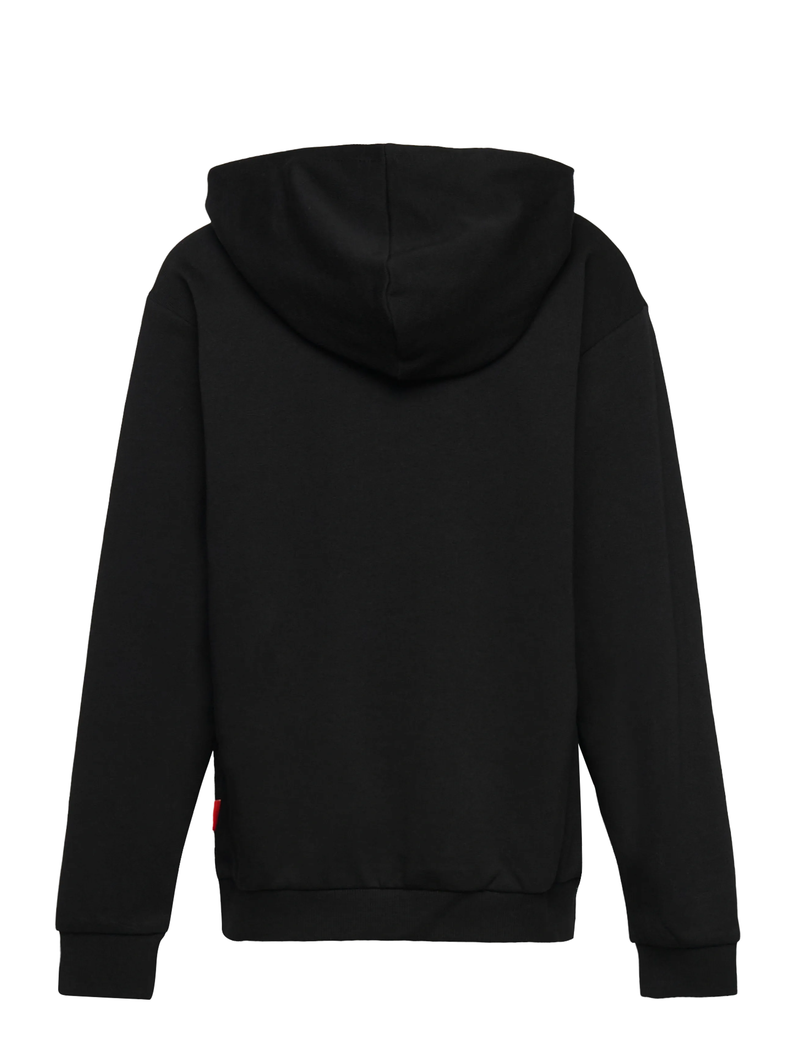 name it - NKMKARLOS LS NREG SWEAT WH UNB - huvtröjor - black - 1