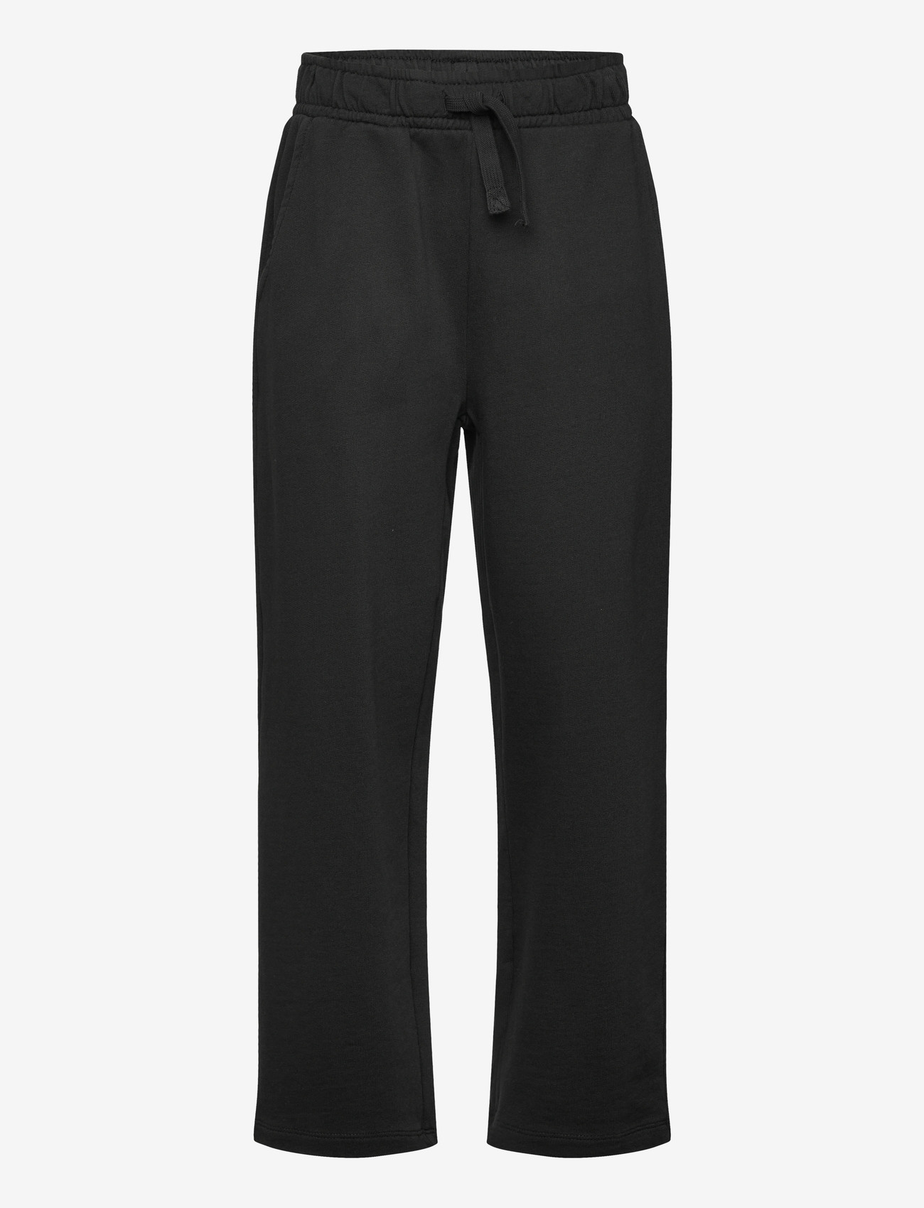 name it - NKMKEVIN RLX WIDE PANT UNB - dressipüksid - black - 0