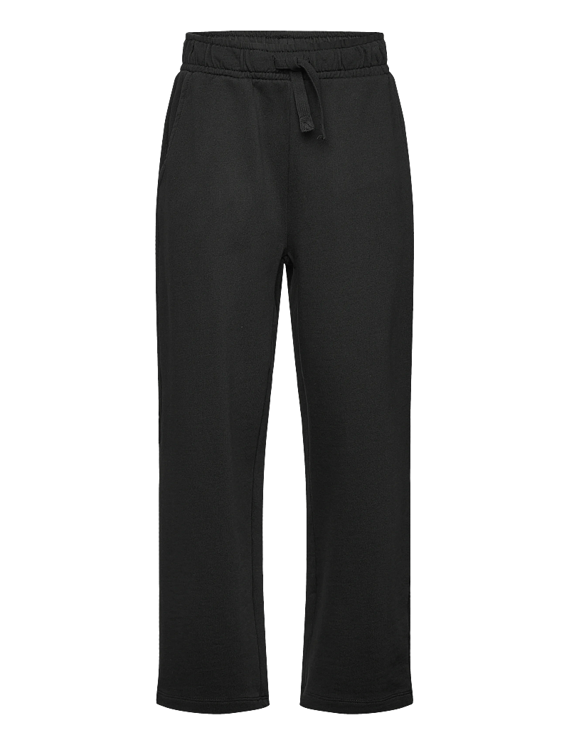 name it - NKMKEVIN RLX WIDE PANT UNB - dressipüksid - black - 0